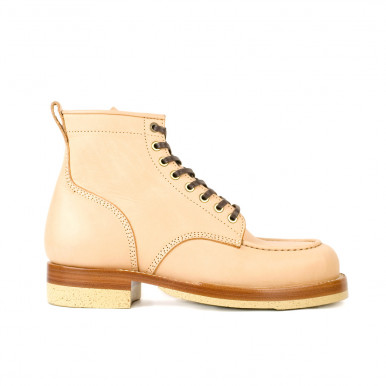 Nō7 - Leather Moc Toe Boots